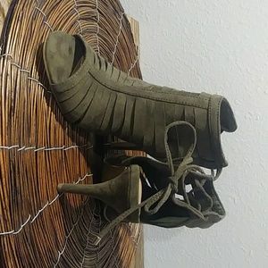 These are an army green and have never been worn.